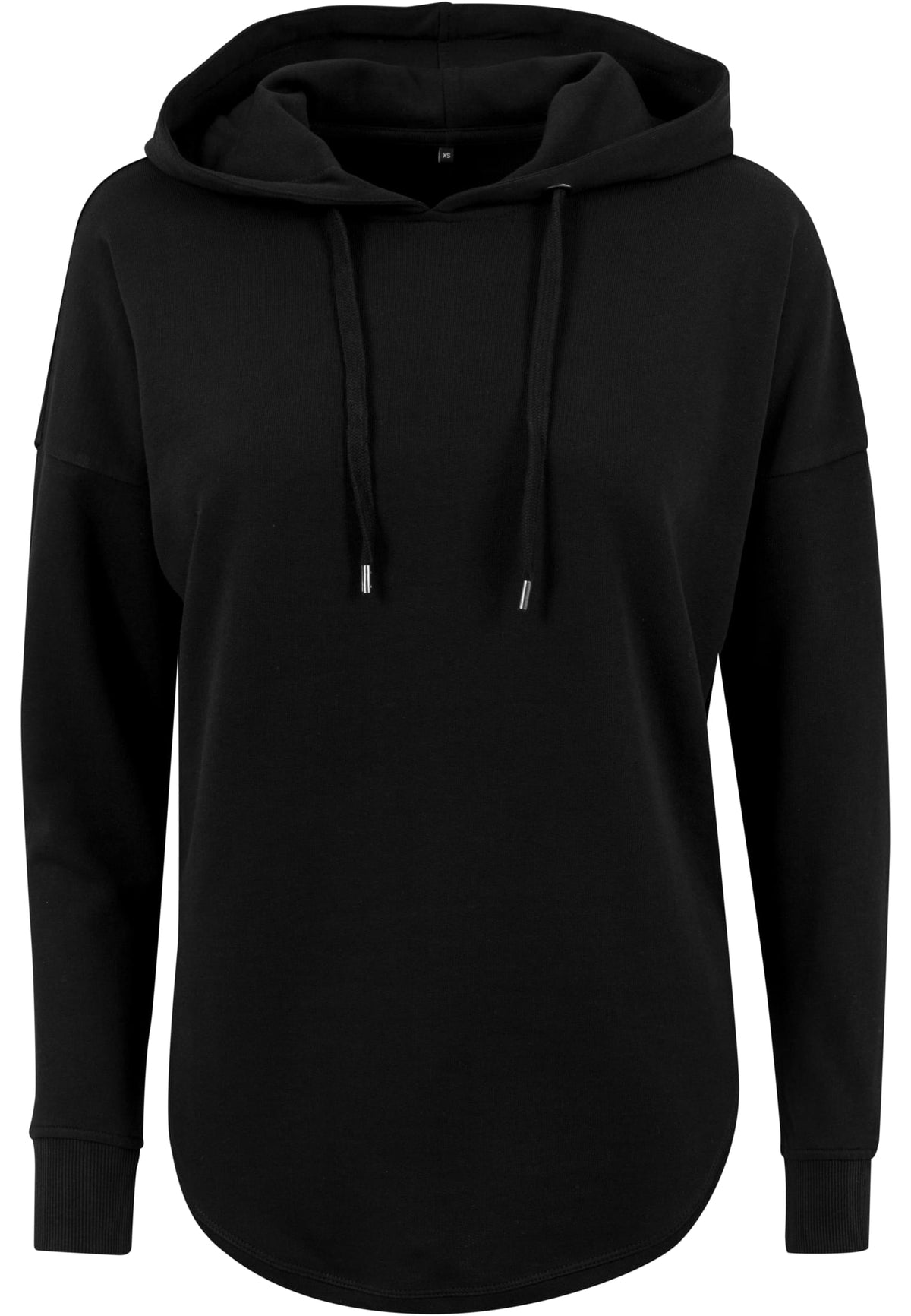 Ladies` Oversized Hoody Black – Produktansicht