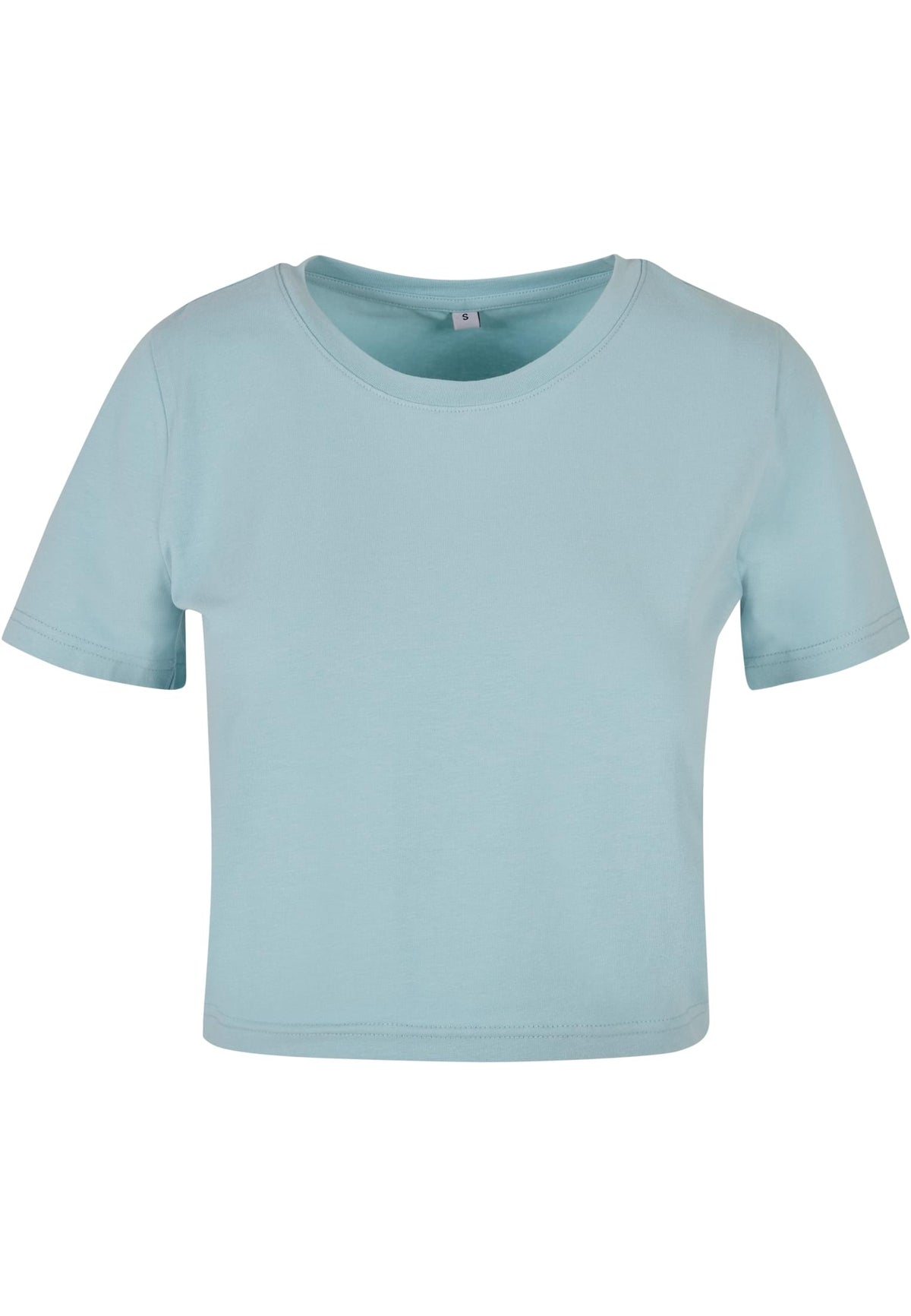 Ladies` Cropped Tee Ocean Blue – Produktansicht
