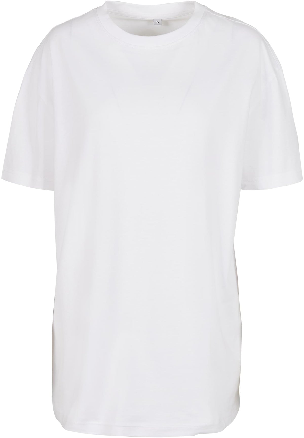 Ladies Oversized Boyfriend Tee White – Produktansicht
