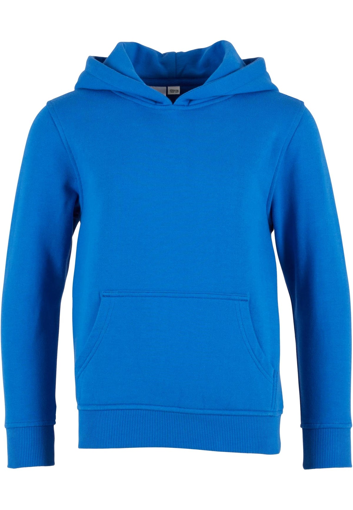 Kids´ Organic Basic Hoody Intense Blue – Produktansicht
