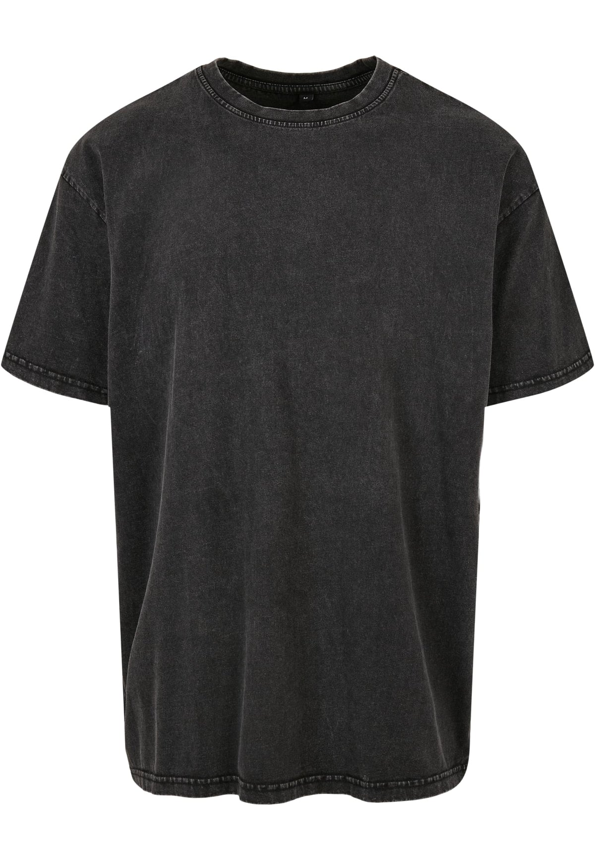 Acid Washed Heavy Oversize Tee Black – Produktansicht