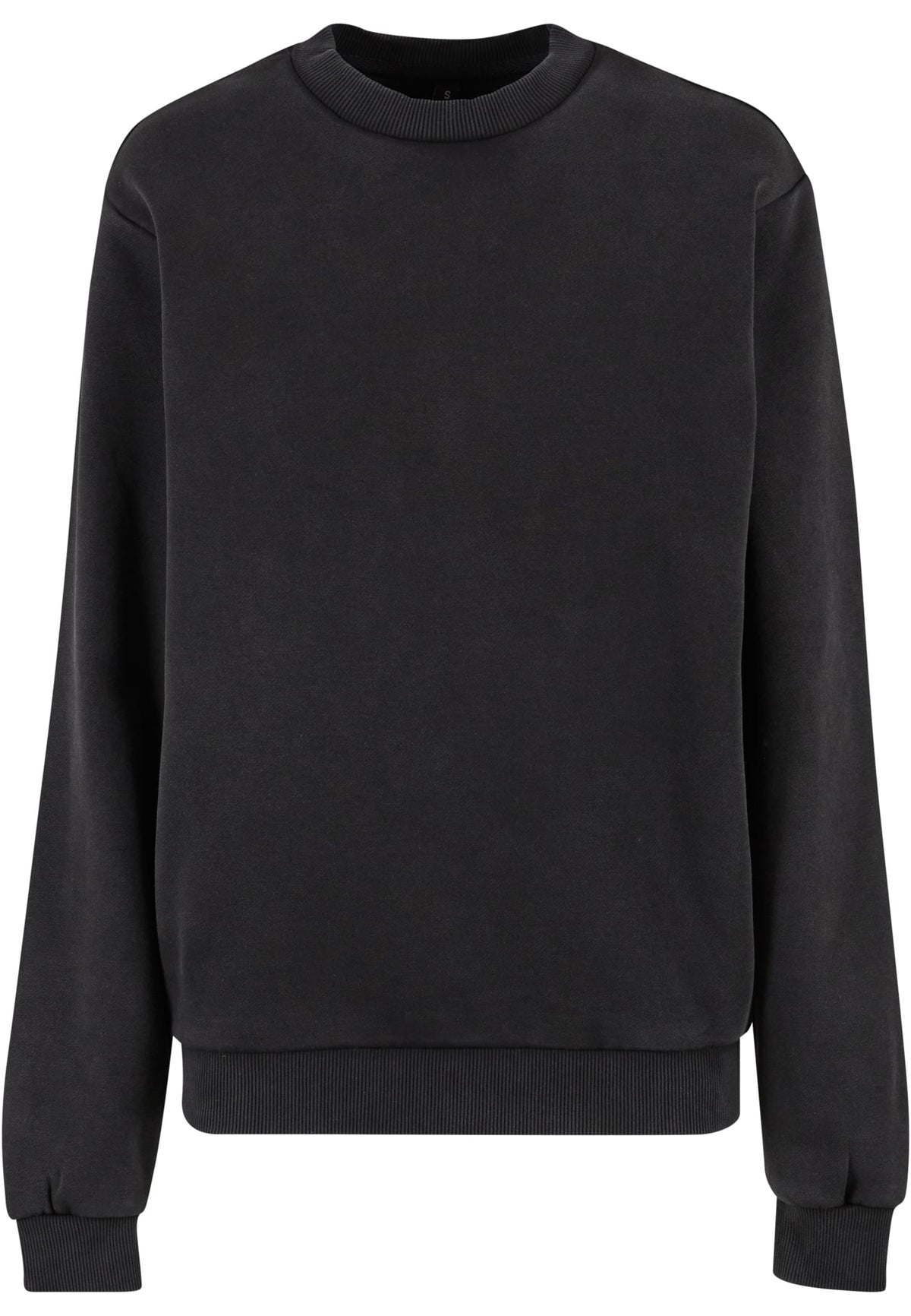 Ladies Vintage Heavy Crewneck Black – Produktansicht