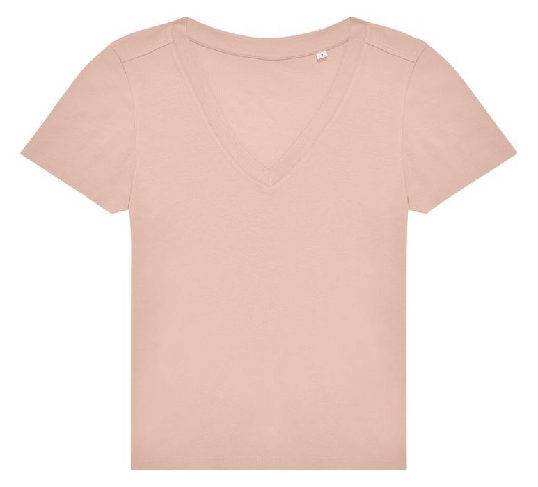 T-Shirt V-Ausschnitt Damen