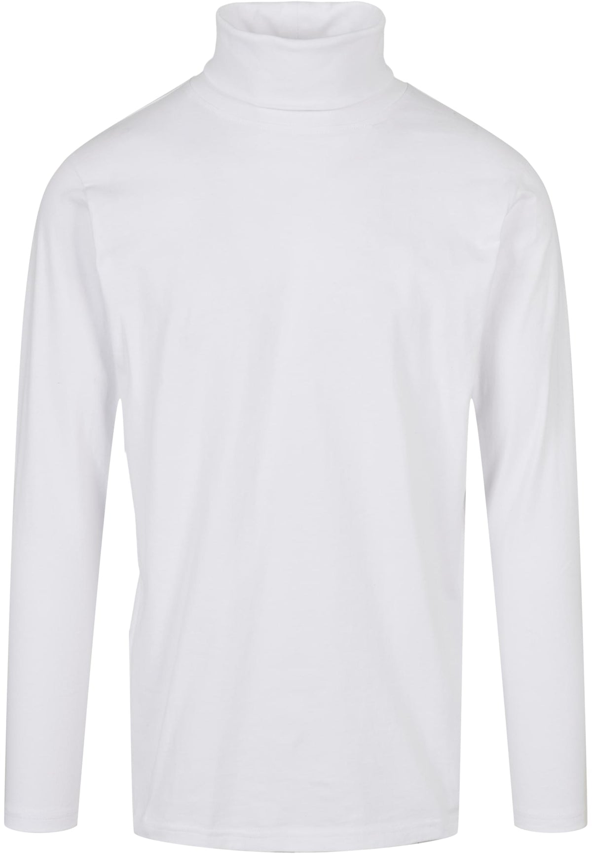 Turtle Neck Longsleeve White – Produktansicht