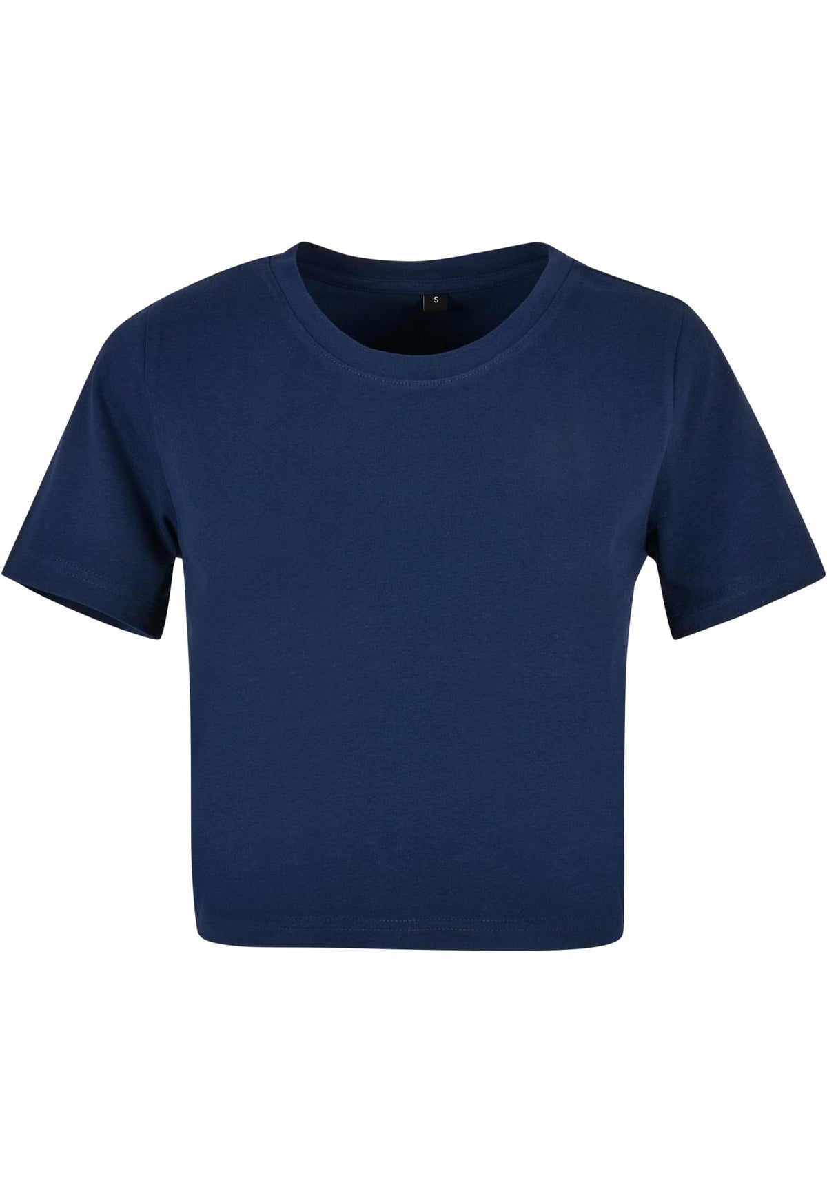 Ladies` Cropped Tee Light Navy – Produktansicht