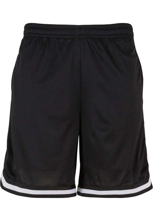 Two-tone Mesh Shorts Black / Black / White – Produktansicht