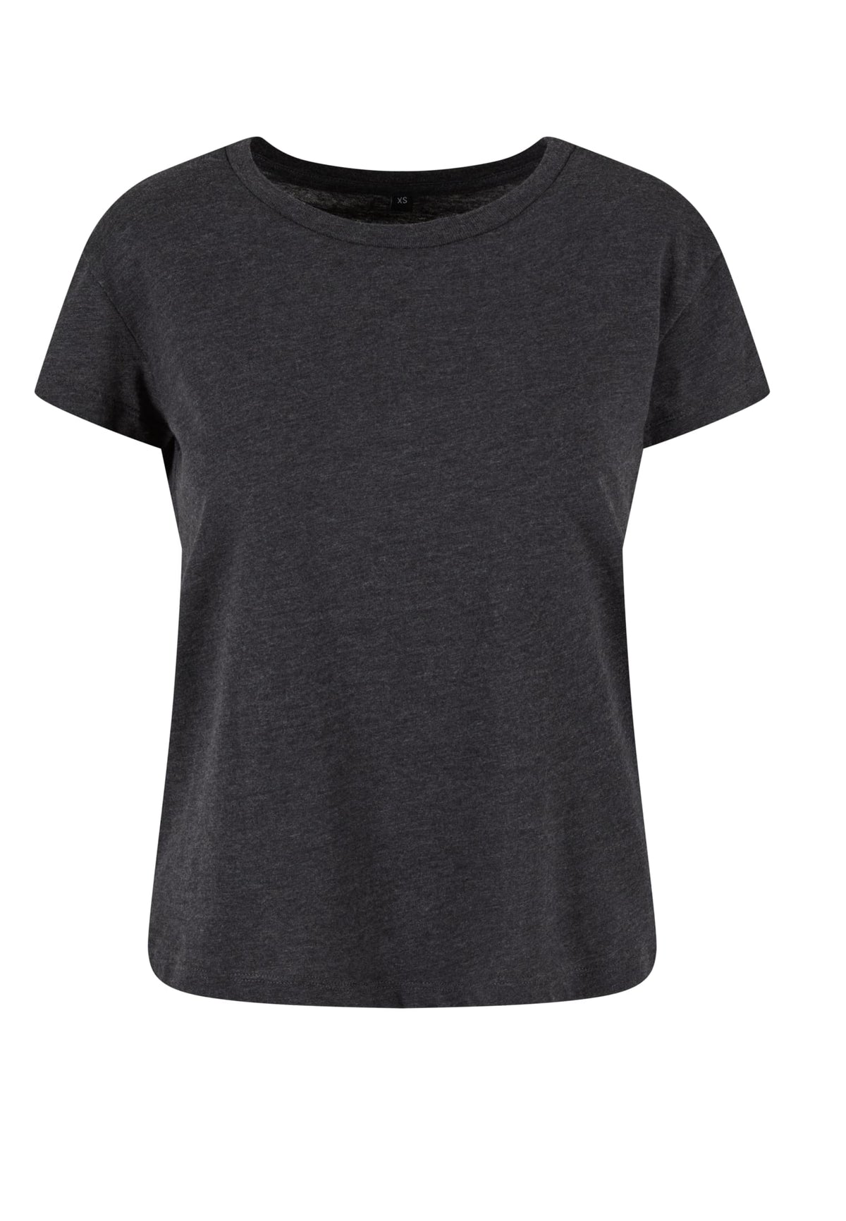 Ladies` Box Tee Charcoal (Heather) – Produktansicht