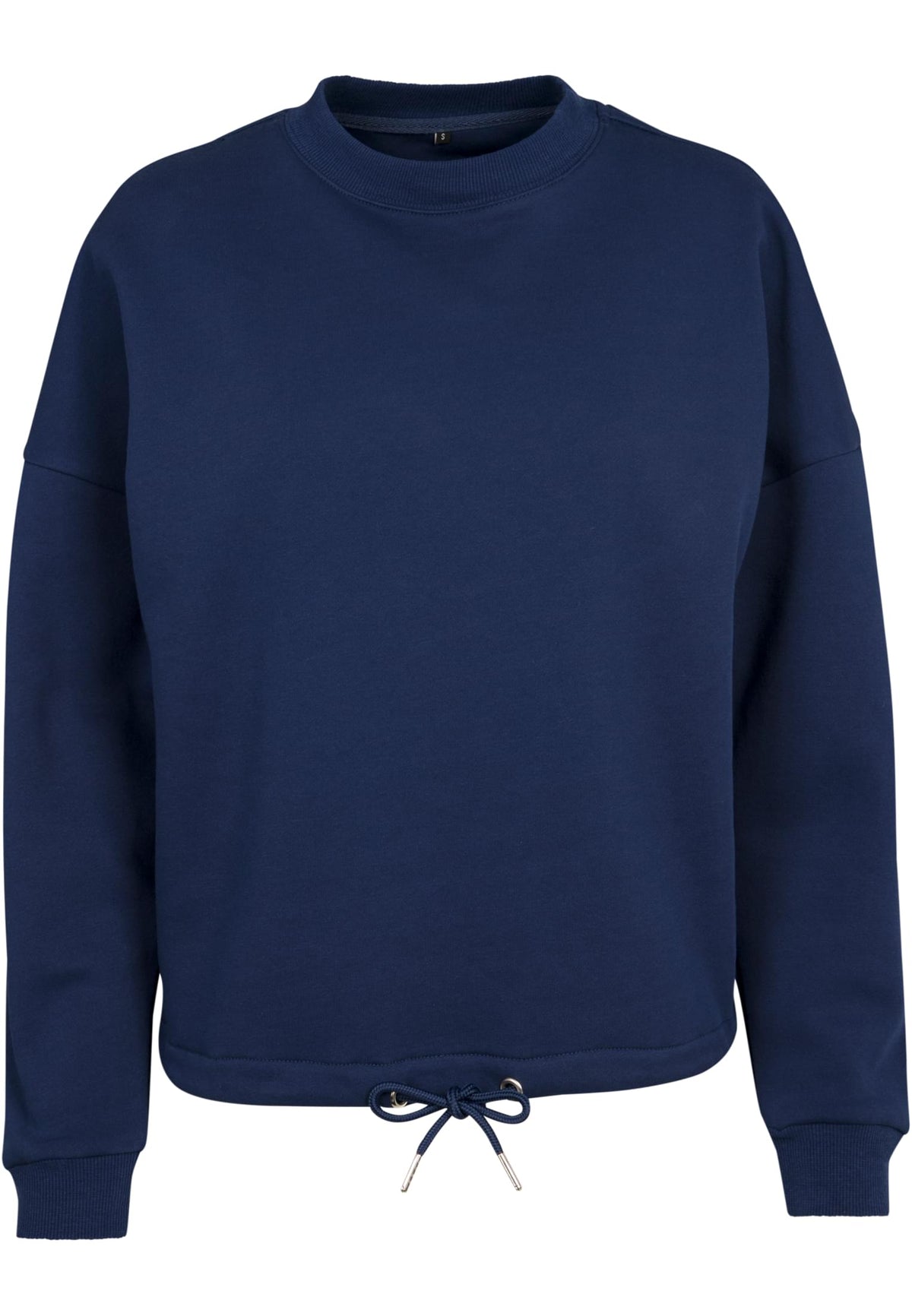 Ladies` Oversize Crewneck Light Navy – Produktansicht