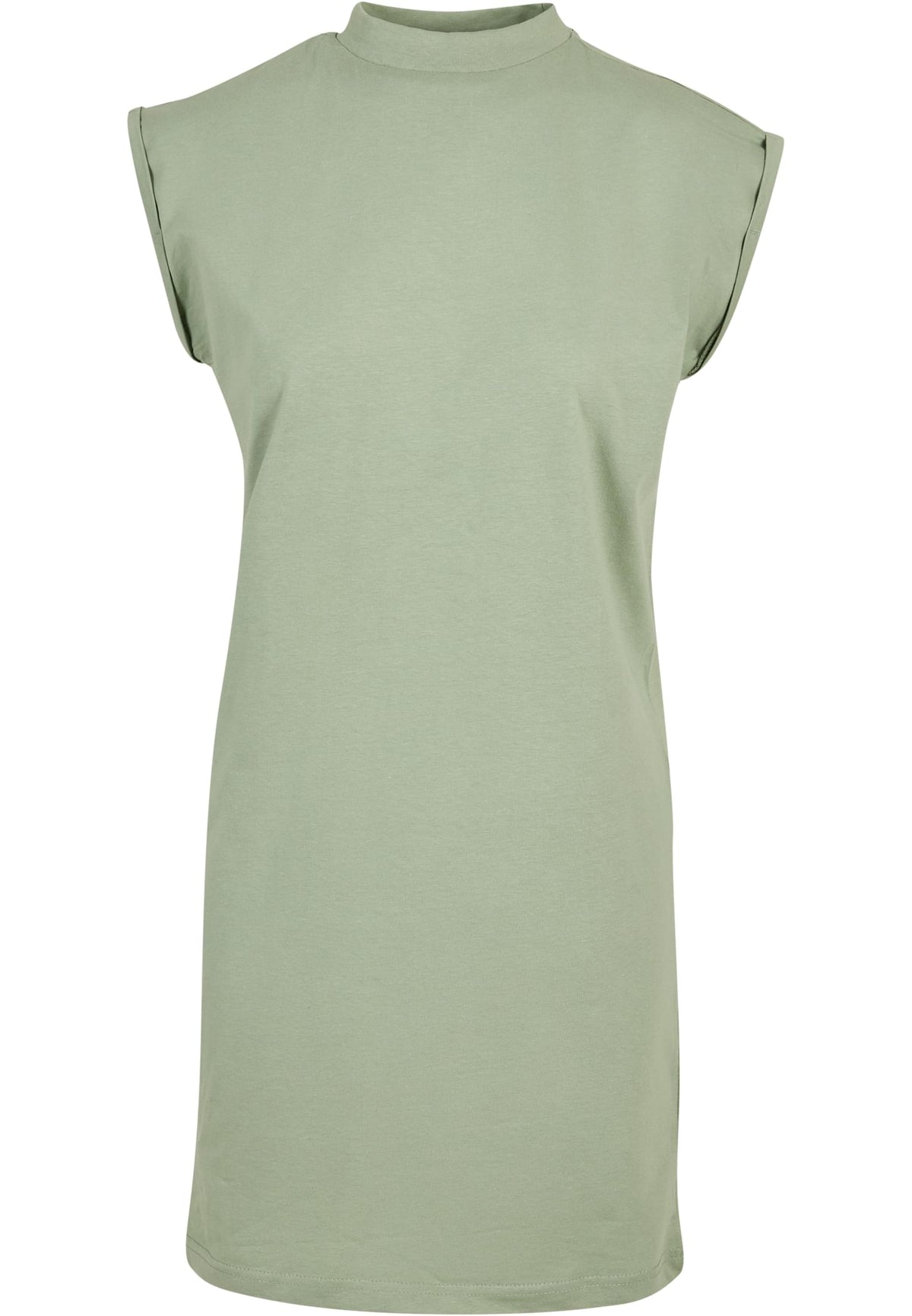 Ladies Turtle Extended Shoulder Dress Soft Salvia – Produktansicht