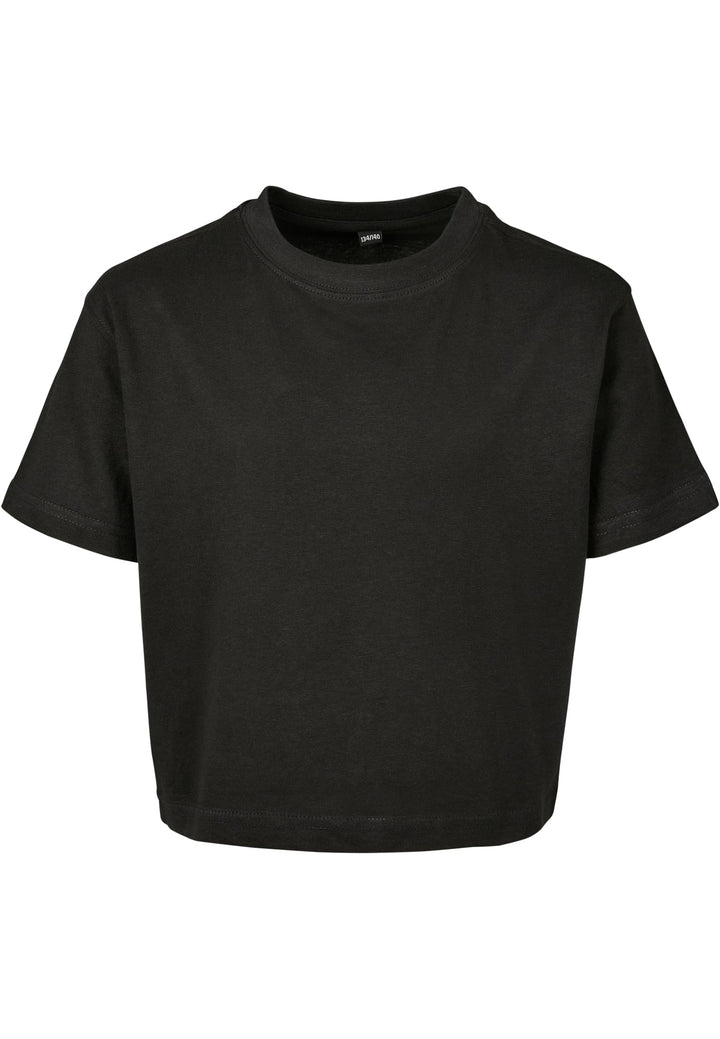 PAYFS Blackletter Girls Cropped Jersey Tee