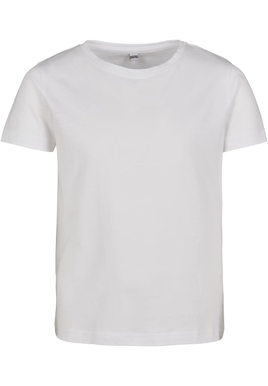 Girls Short Sleeve Tee White – Produktansicht