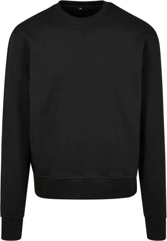 Premium Oversize Crewneck Sweatshirt Black – Produktansicht