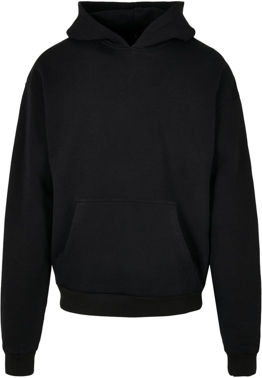 Ultra Heavy Cotton Box Hoody Black – Produktansicht