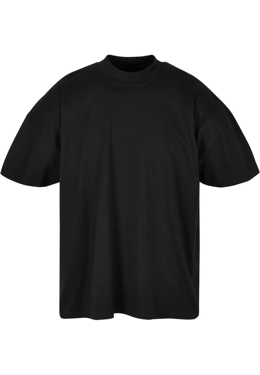 Men´s Oversized Mock Neck Tee Black – Produktansicht
