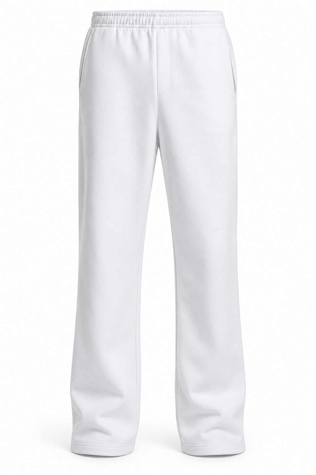 Fluffy Track Sweatpants White – Produktansicht