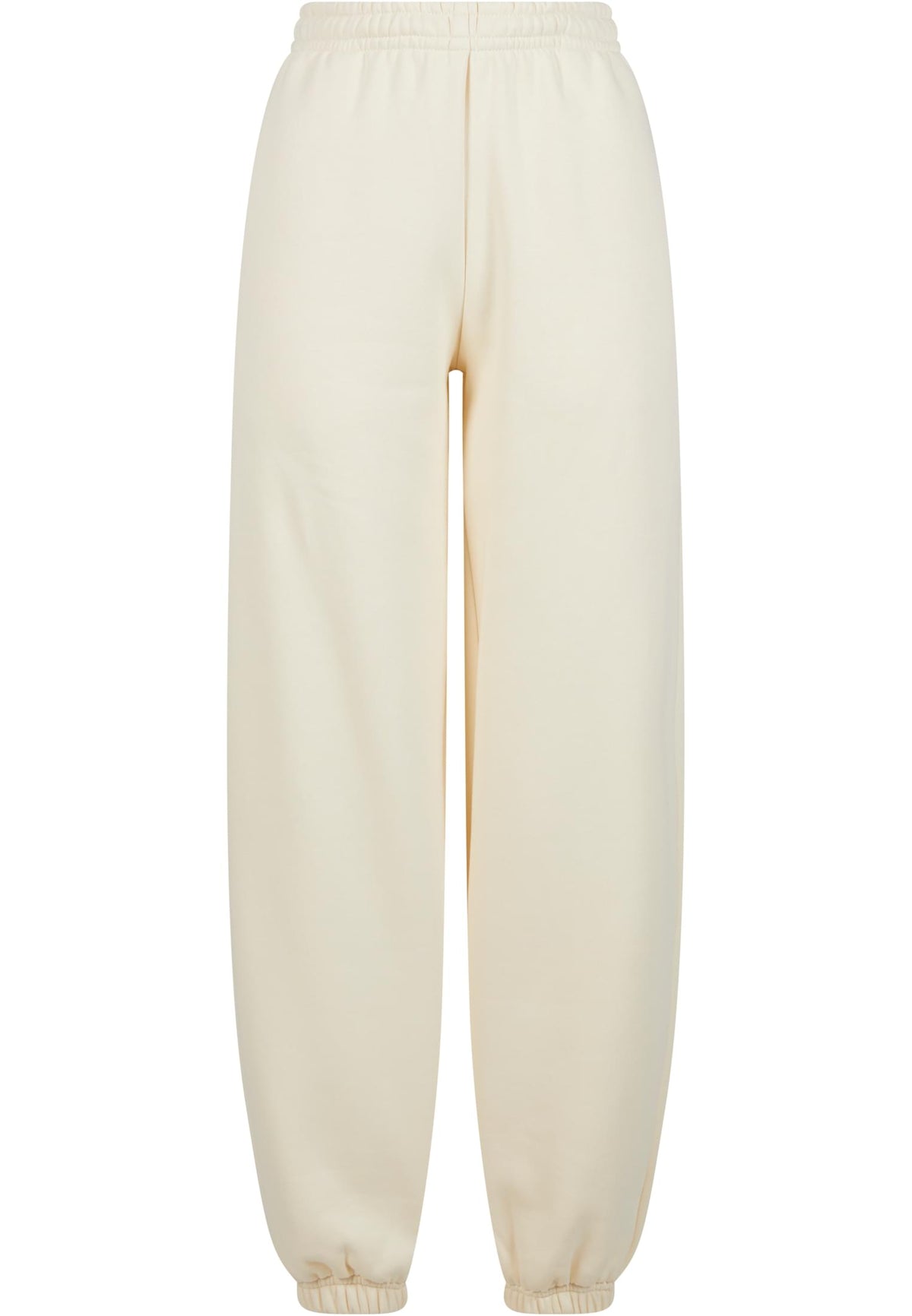 Ladies Fluffy Sweatpants White Sand – Produktansicht