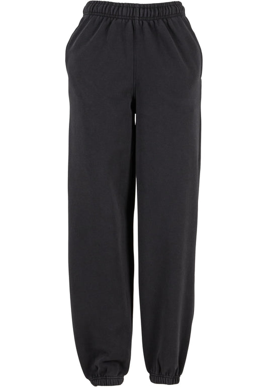 Ladies Vintage Heavy Sweatpants Black – Produktansicht
