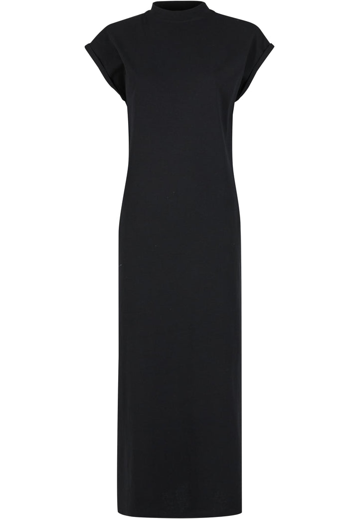 PAYFS Blackletter Ladies Long Extended Shoulder Dress