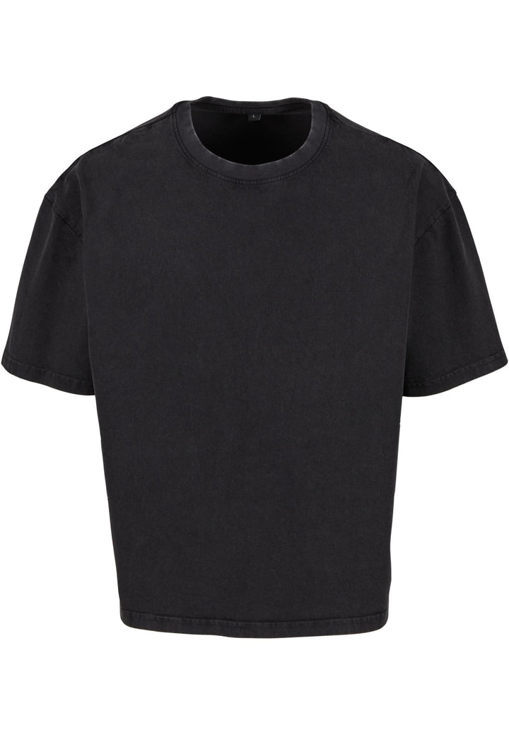 PAYFS Blackletter Vintage Cropped Heavy Oversize Tee