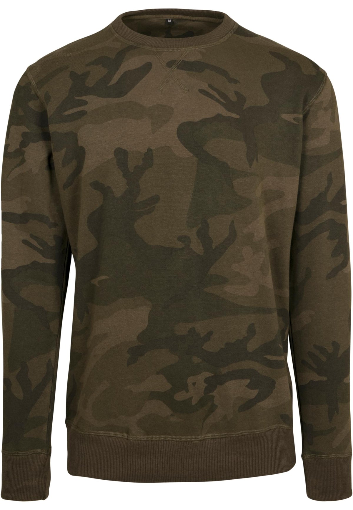 Camo Crewneck Olive Camo – Produktansicht
