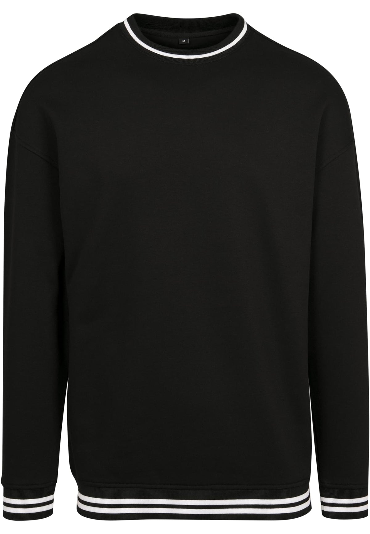 College Sweat Crew Black / White – Produktansicht