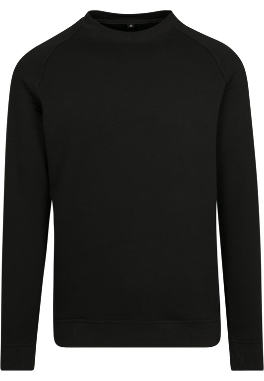 Raglan Sweat Crewneck Black – Produktansicht