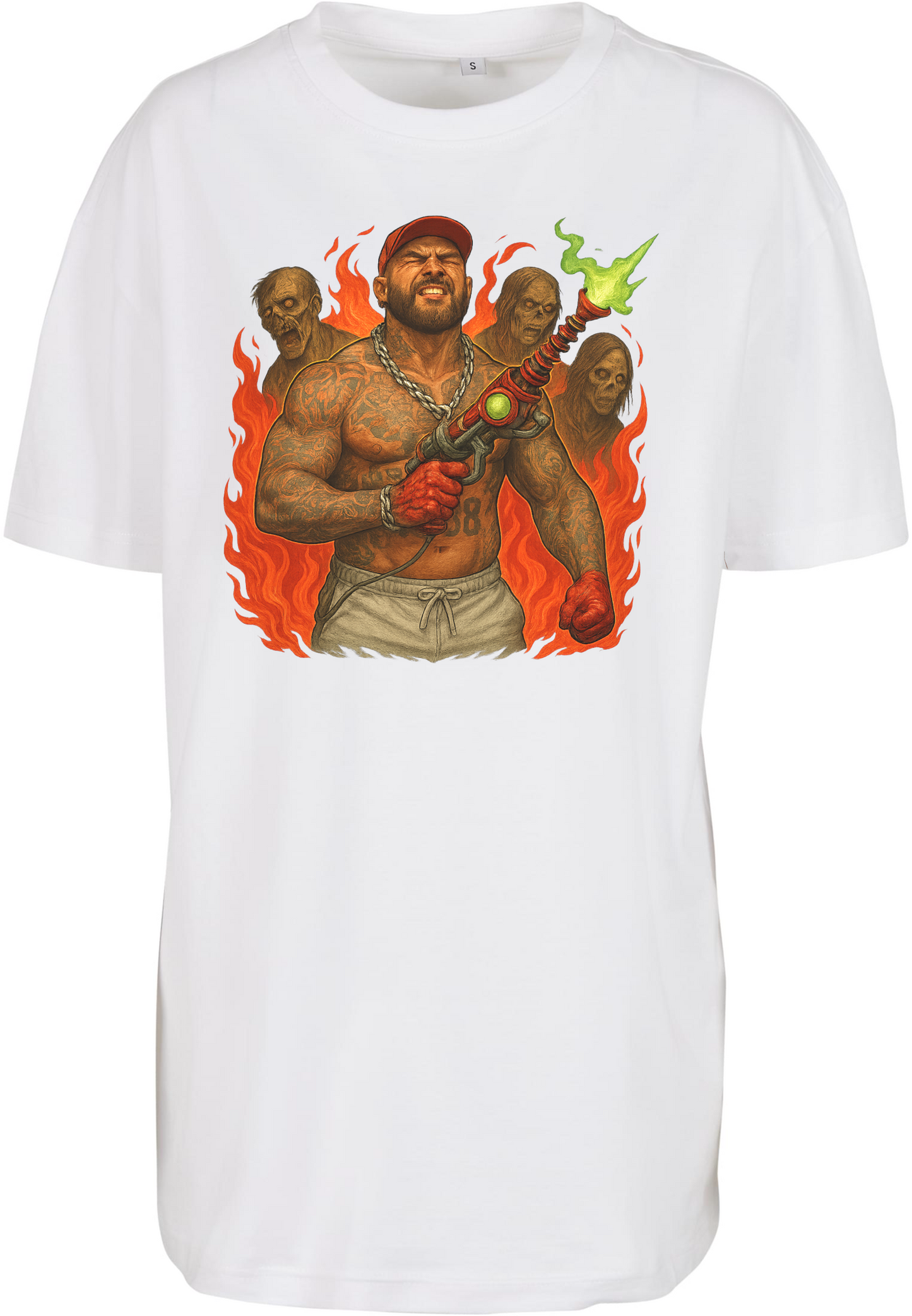 Inferno Oversize Shirt Damen