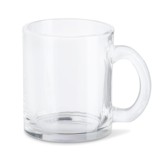 Glastasse – Vorderseite