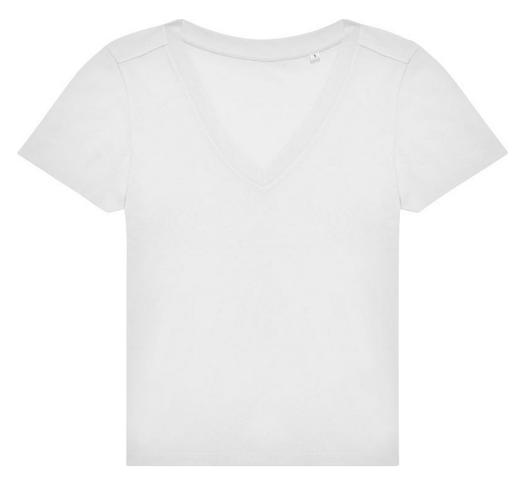 T-Shirt V-Ausschnitt Damen