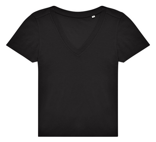 T-Shirt V-Ausschnitt Damen