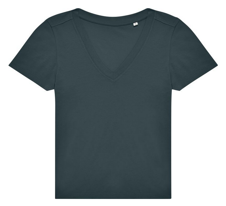 T-Shirt V-Ausschnitt Damen