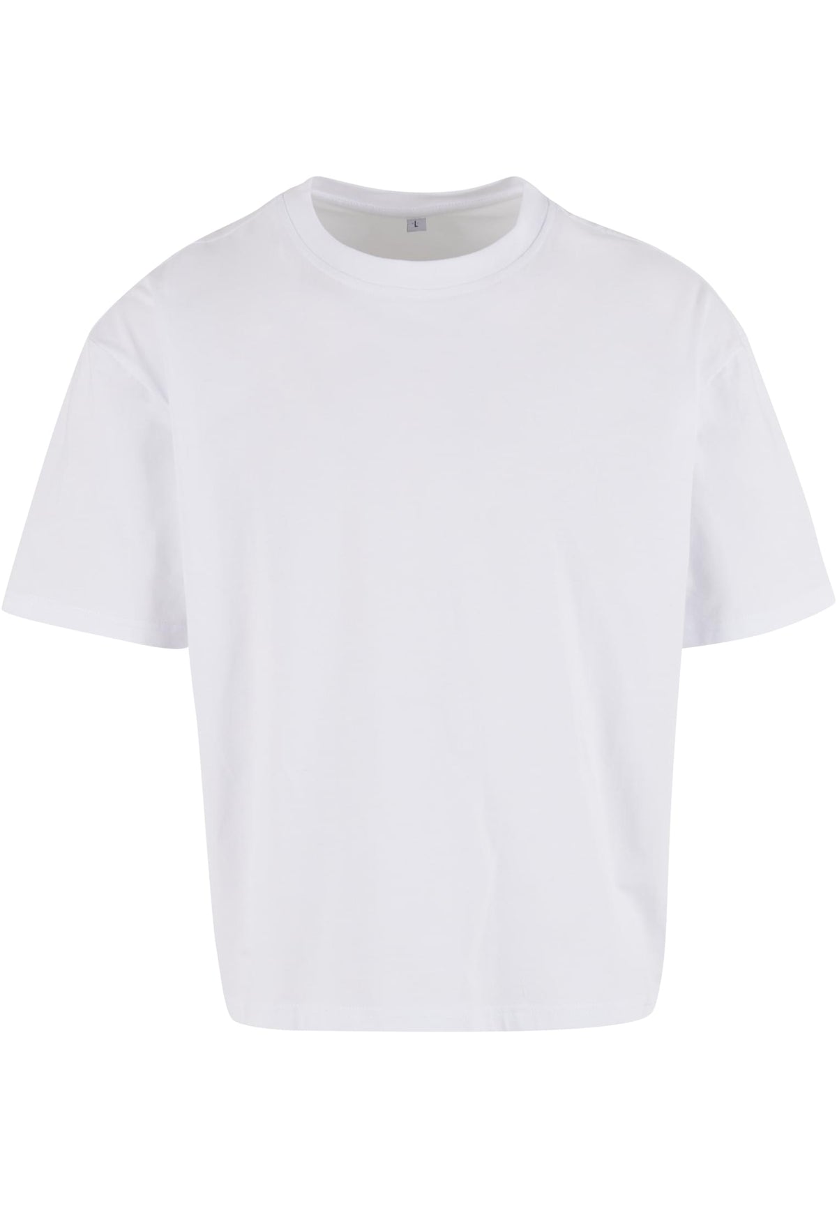 Cropped Oversized Tee White – Produktansicht