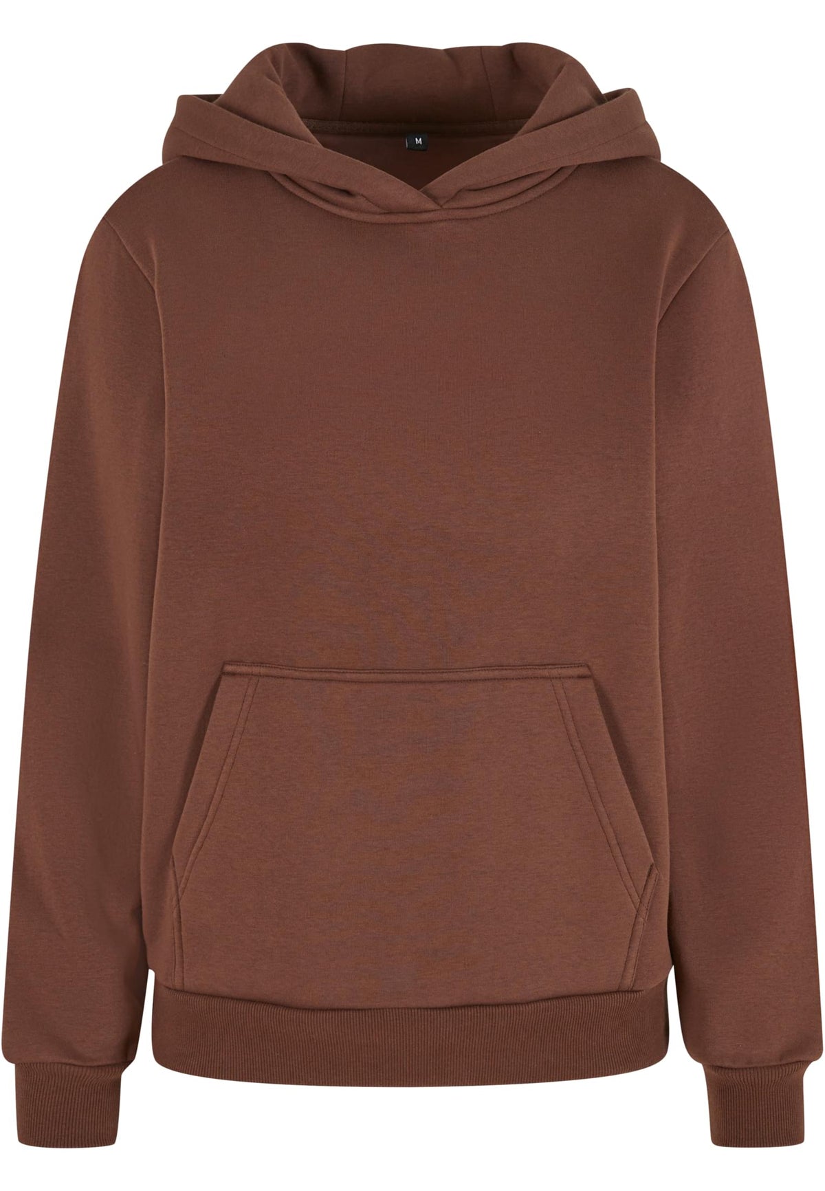 Ladies Fluffy Hoody Chocoloate Brown – Produktansicht