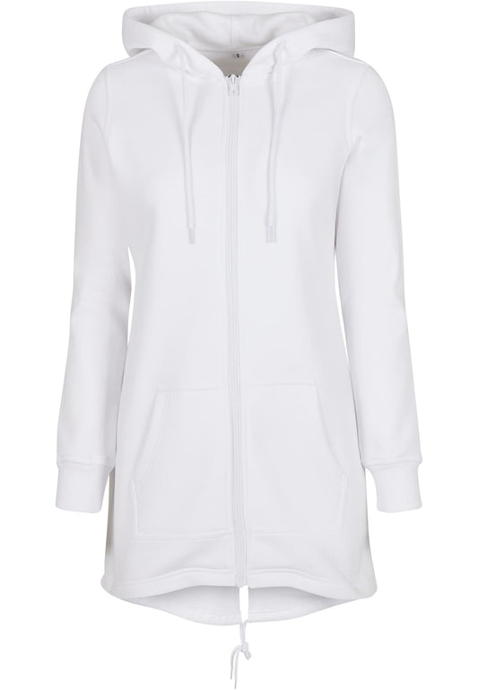Ladies Sweat Parka White – Produktansicht