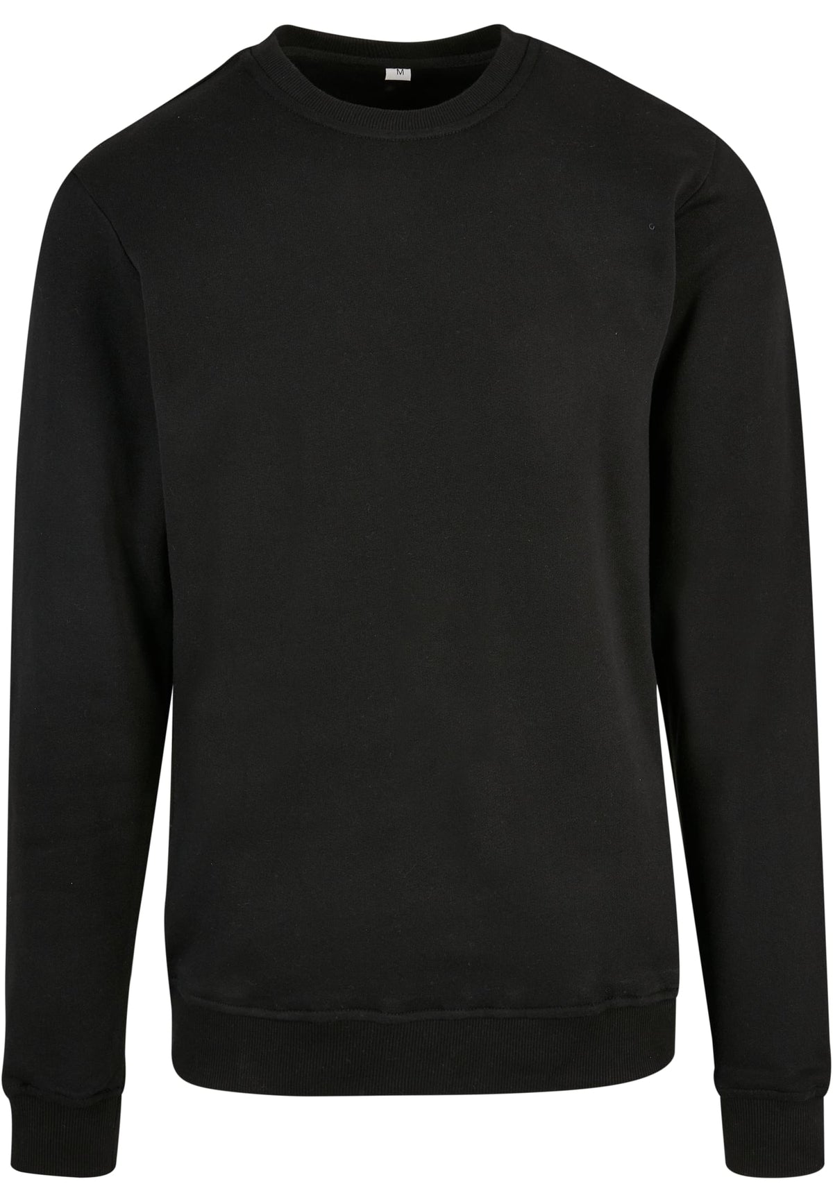 Organic Basic Crew Black – Produktansicht