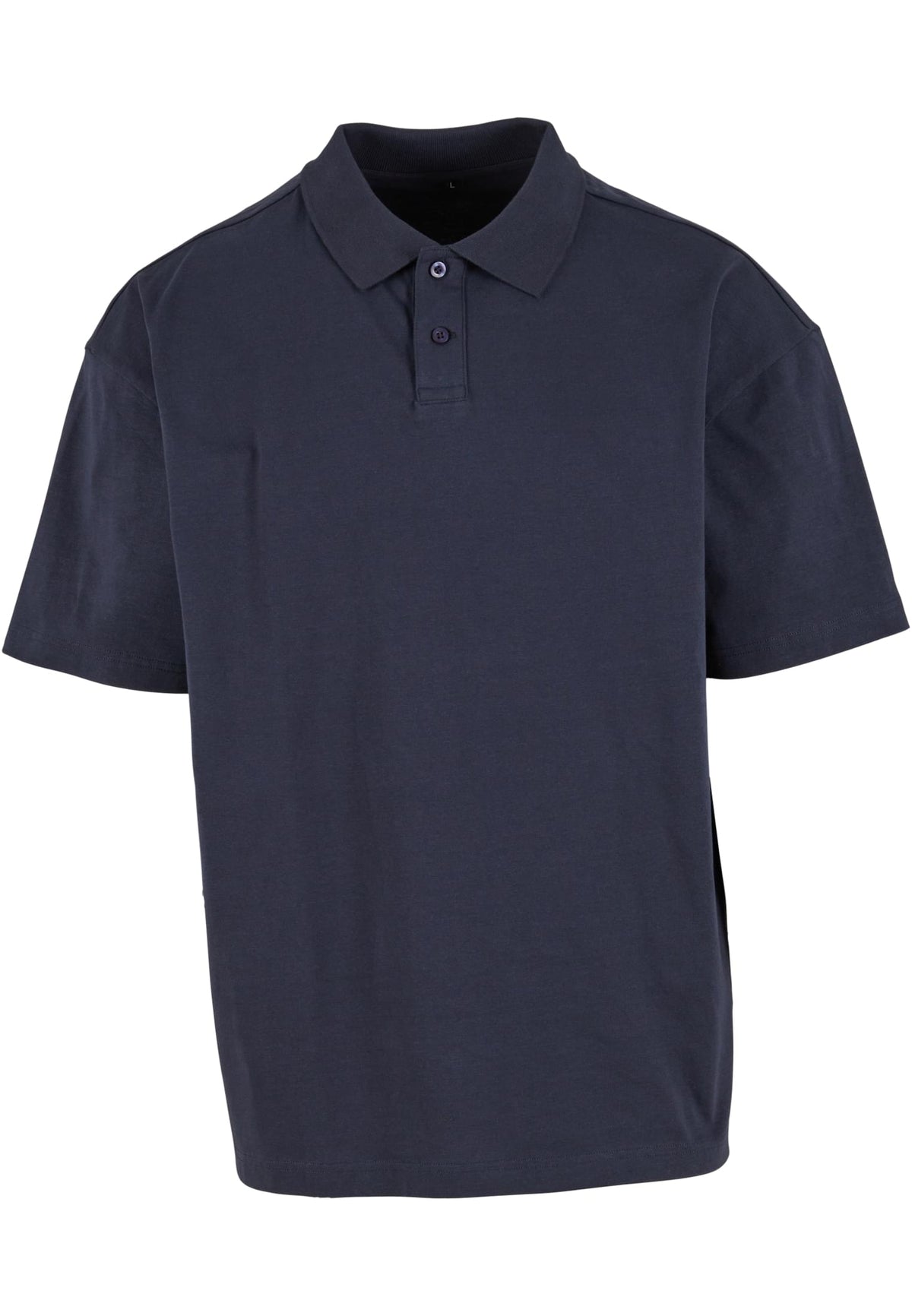 Oversized Polo Shirt Navy – Produktansicht