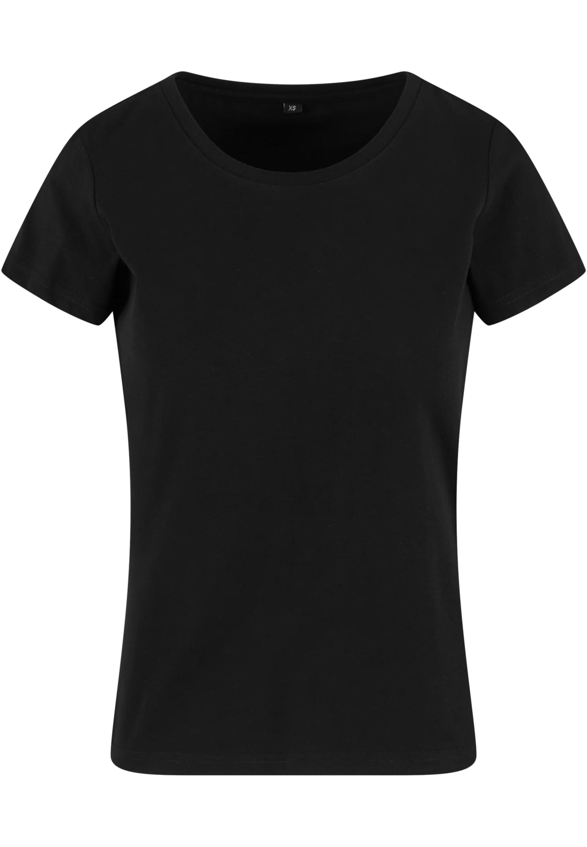 Sorona® Ladies Regular Tee Black – Produktansicht