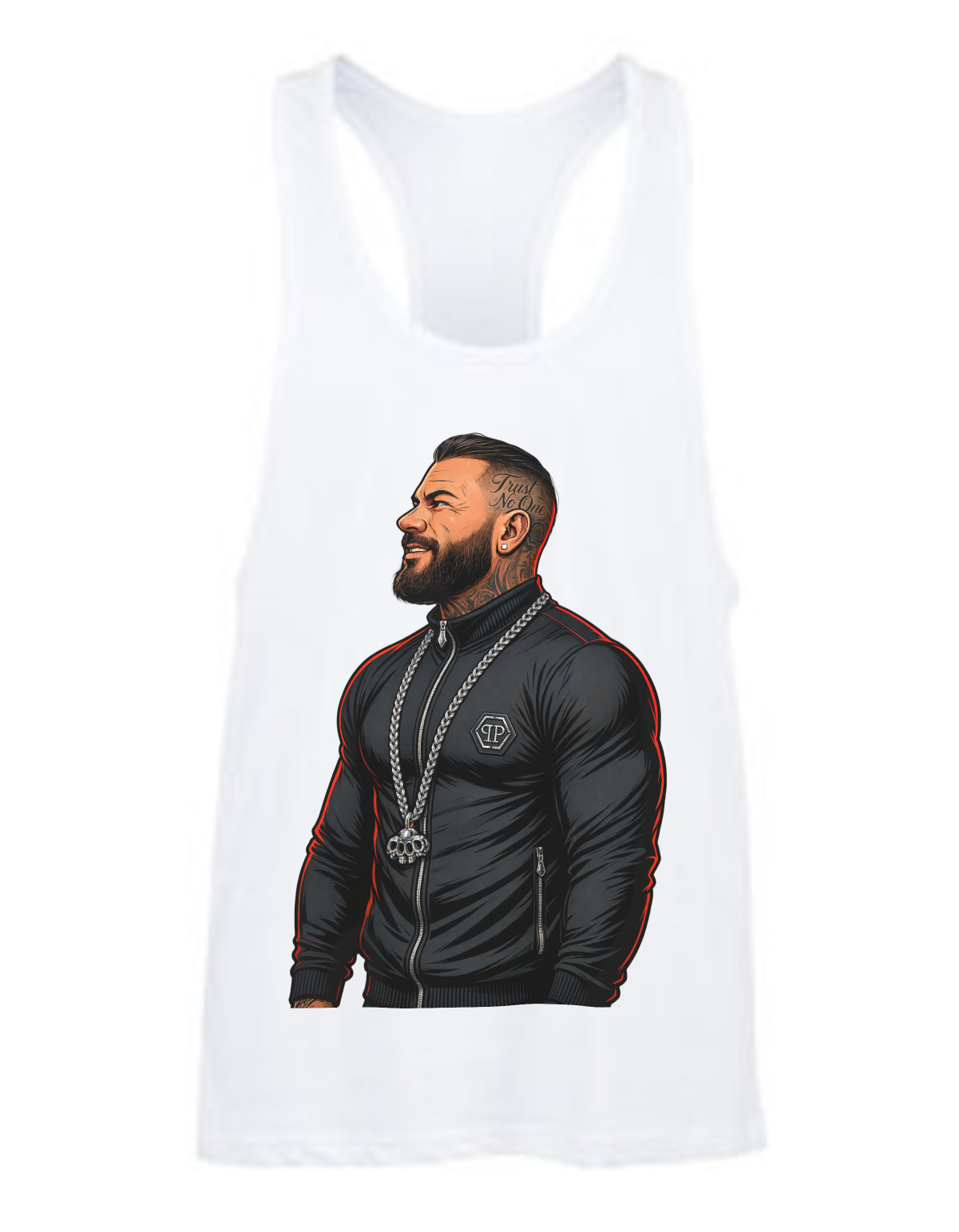 Trust No One Muscle Tank Men