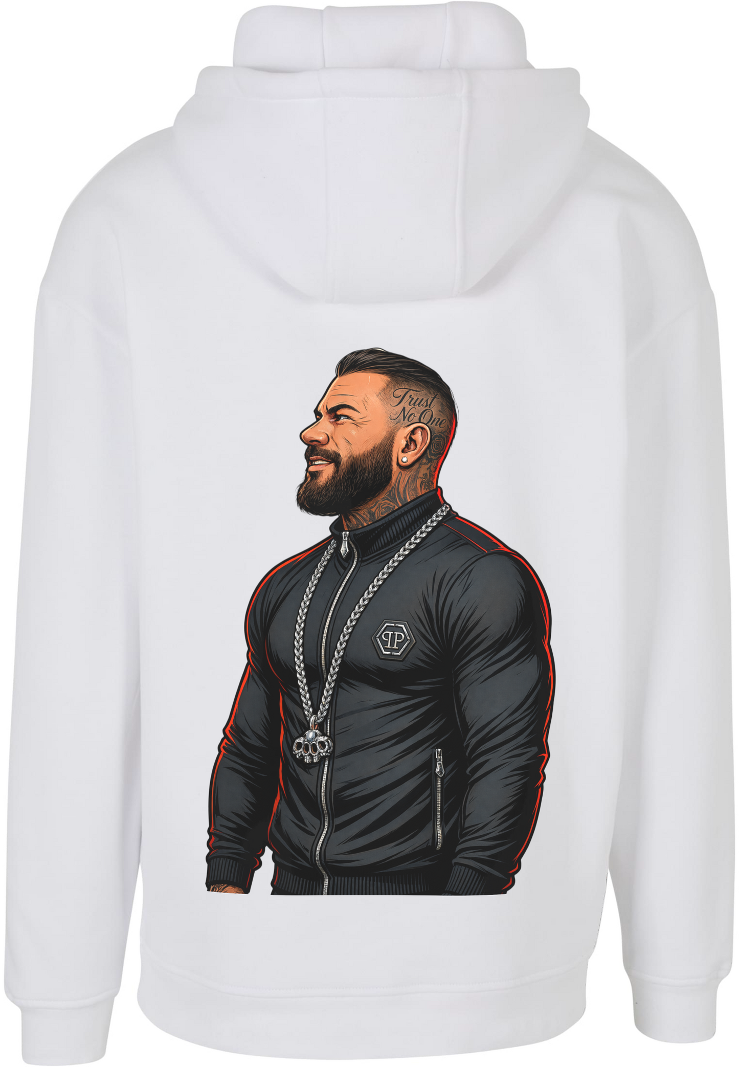 Trust No One Oversize Hoodie Unisex