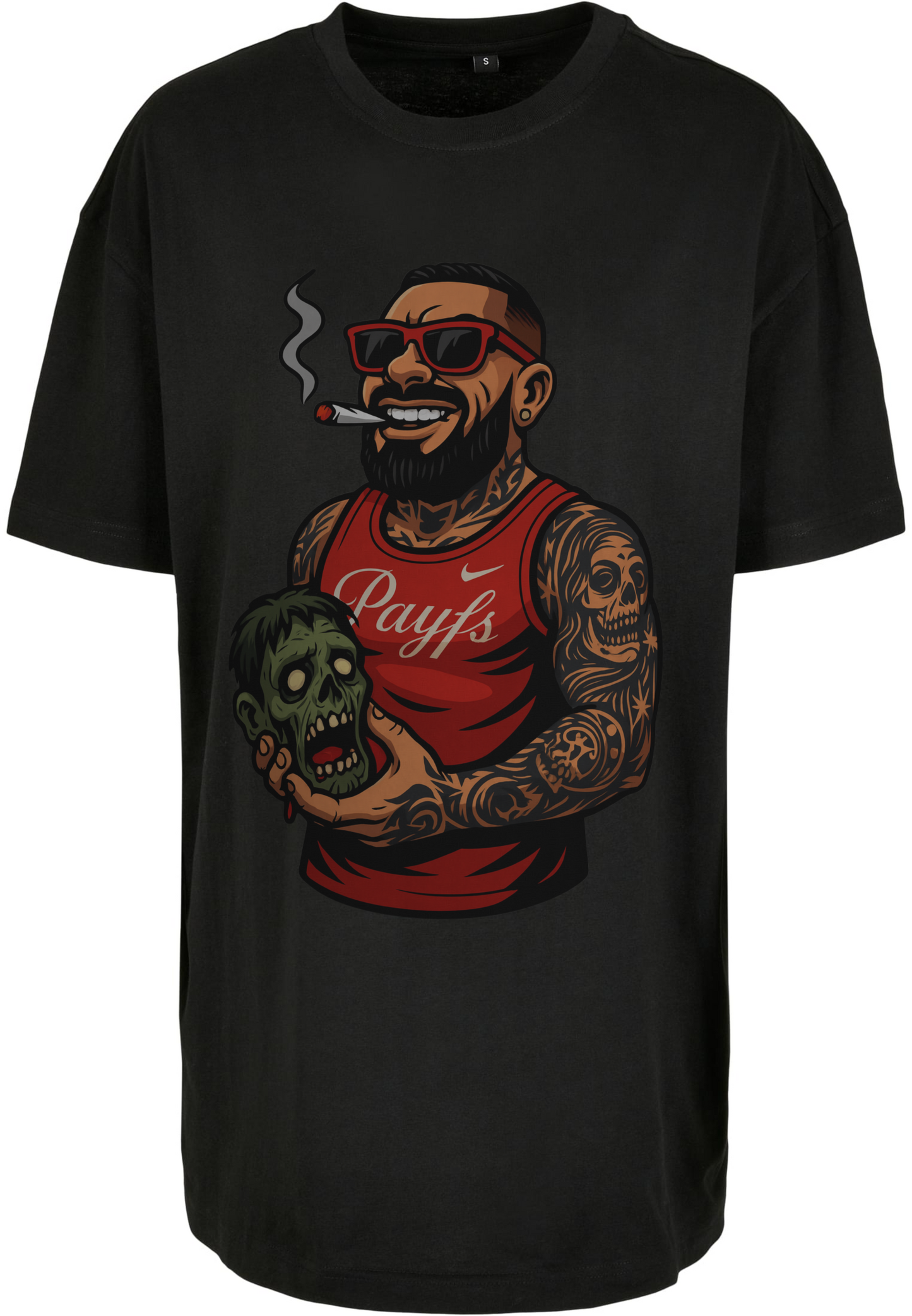 Zombie Slayer Oversize Shirt Damen