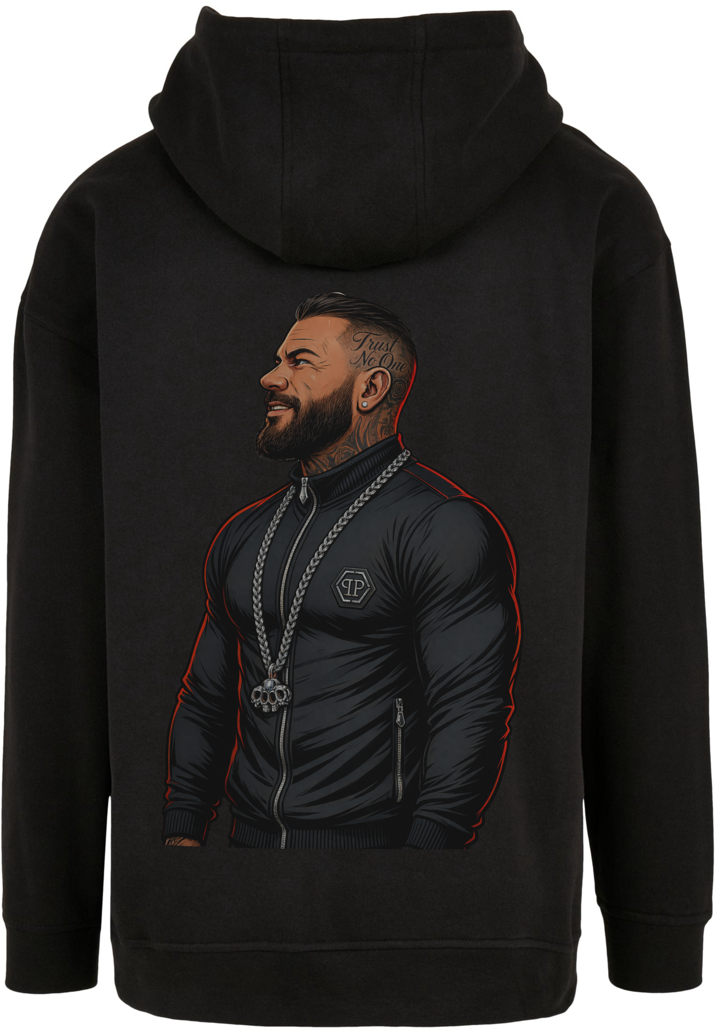 Trust No One Oversize Hoodie Unisex