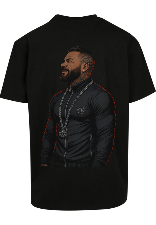 Trust No One Oversize Shirt Men