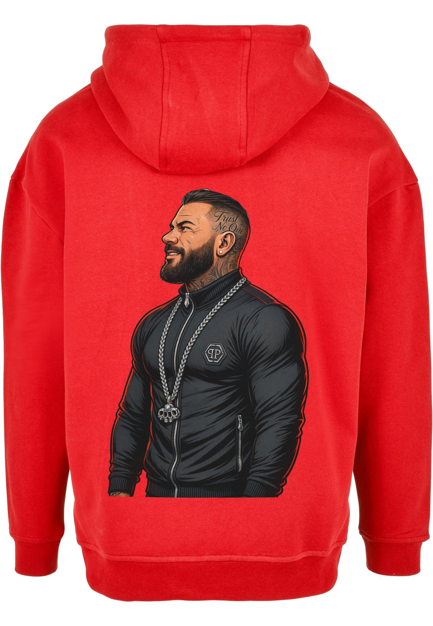 Trust No One Oversize Hoodie Unisex