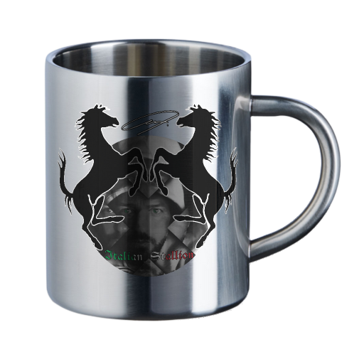 Italian_Stallion Edelstahl Tasse